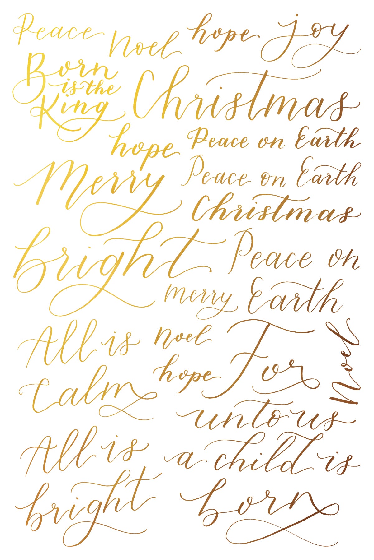 IOD - Gilded Tinsel Transfer (8"x12" pad - 8 Sheets) *NEW* 2024 Holiday Release *Limited Edition*