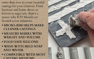 IOD - Faux Bois 6X10 DECOR MOULD™ *NEW* 2024 Spring Release