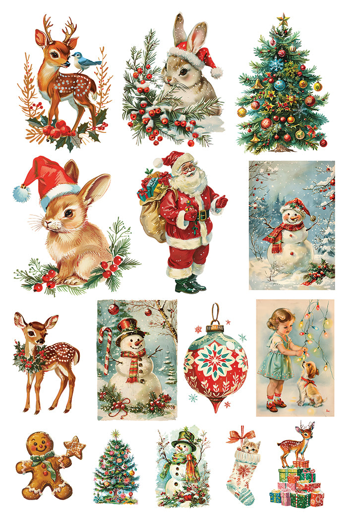 IOD -  Kitschy Transfer (8"x12" pad - 8 Sheets) *NEW* 2024 Holiday Release *Limited Edition*