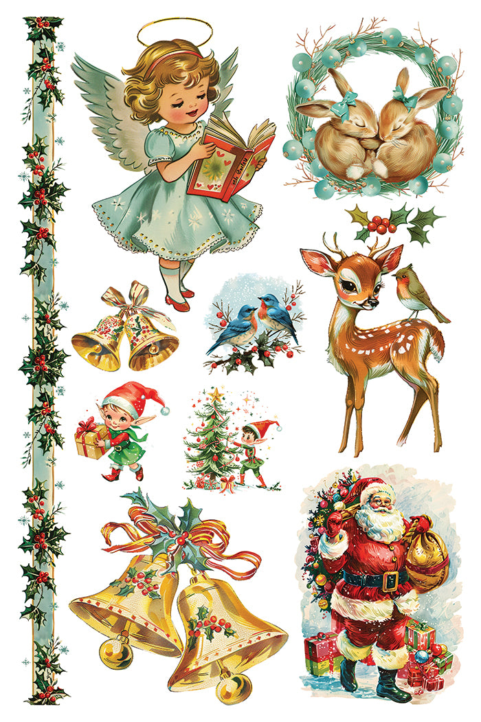 IOD -  Kitschy Transfer (8"x12" pad - 8 Sheets) *NEW* 2024 Holiday Release *Limited Edition*