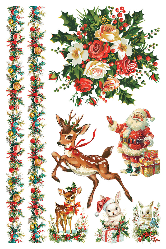 IOD -  Kitschy Transfer (8"x12" pad - 8 Sheets) *NEW* 2024 Holiday Release *Limited Edition*