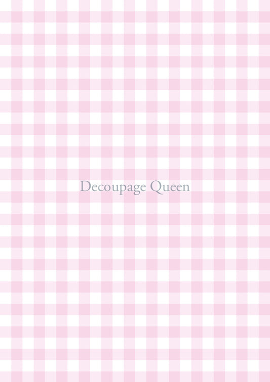 Decoupage Queen - Pink Gingham (Spring Reveal 2024)