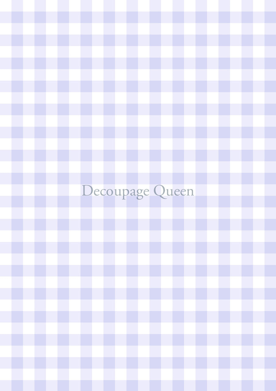 Decoupage Queen - Purple Gingham (Spring Reveal 2024)