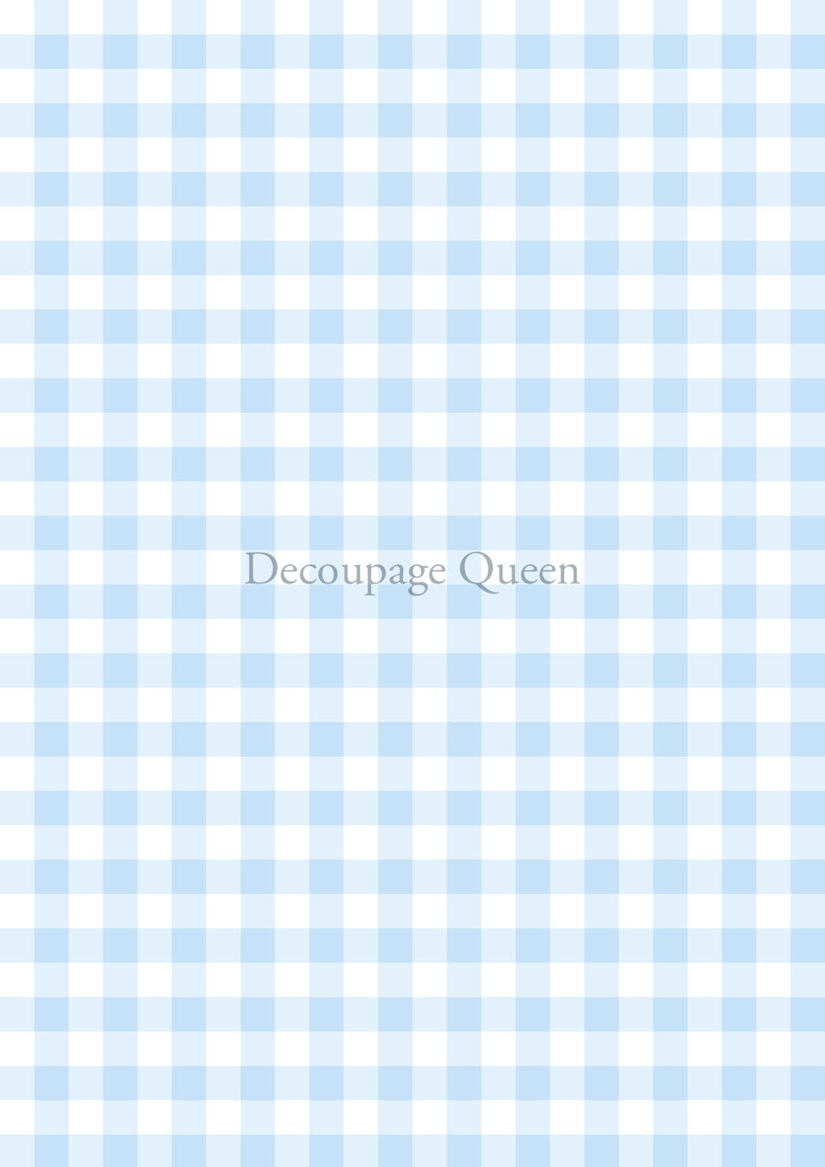 Decoupage Queen - Blue Gingham (Spring Reveal 2024)