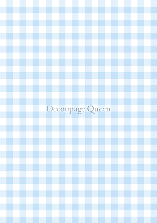 Decoupage Queen - Blue Gingham (Spring Reveal 2024)