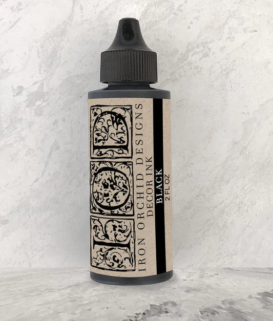 IOD Decor Ink - Black (2 oz)