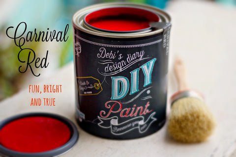 DIY Paint - Carnival Red