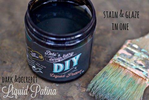 DIY Patinas - Dark & Decrepit Patina